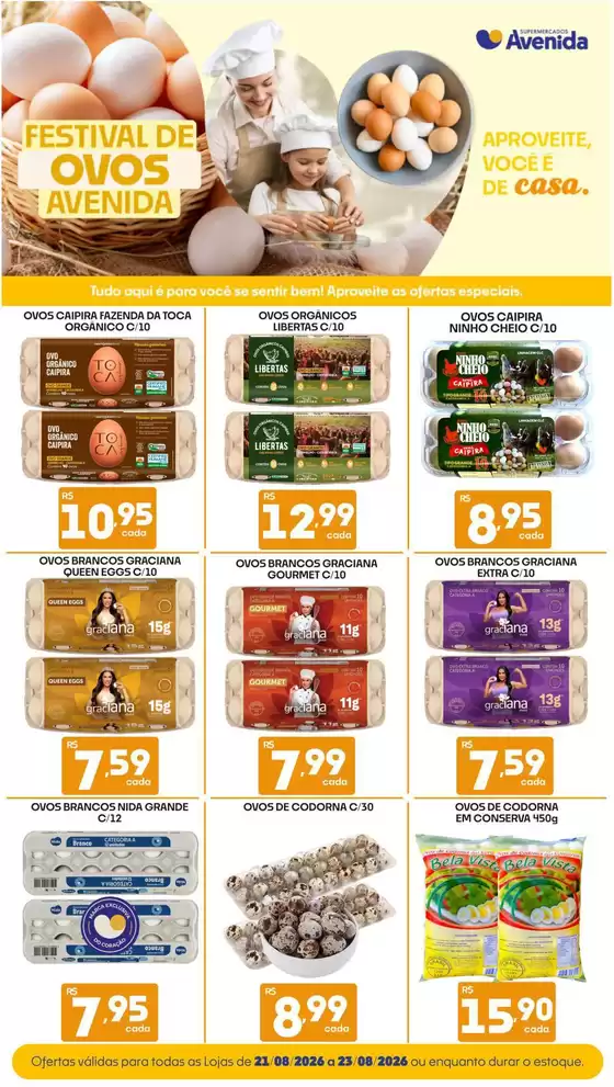 Catálogo Supermercados Avenida | Descubra ofertas atraentes | 2026-08-21T00:00:00.000Z - 2026-08-23T00:00:00.000Z