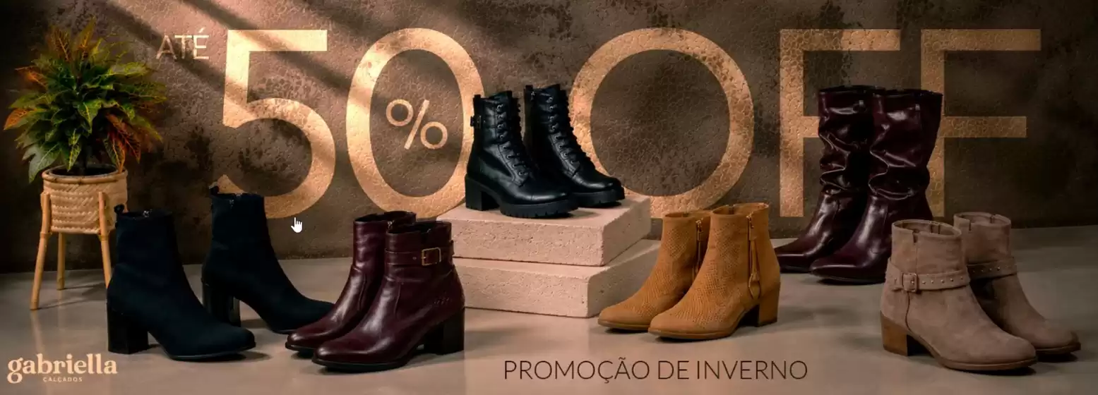 Catálogo Gabriella Calçados | Até 50% off | 2026-08-24T00:00:00.000Z - 2026-09-24T00:00:00.000Z