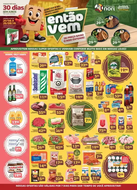 Catálogo Supermercados Nori | Ofertas | 2026-08-24T00:00:00.000Z - 2026-08-26T00:00:00.000Z