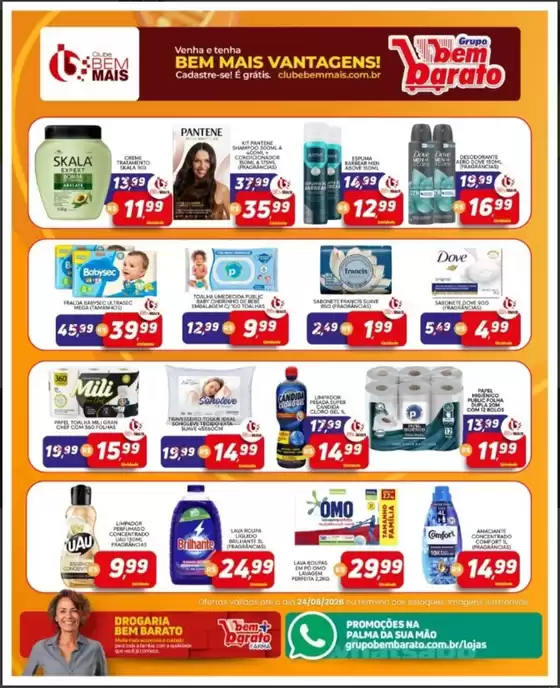 Catálogo Supermercado Bem Barato | Oferta | 2026-08-24T00:00:00.000Z - 2026-08-24T00:00:00.000Z