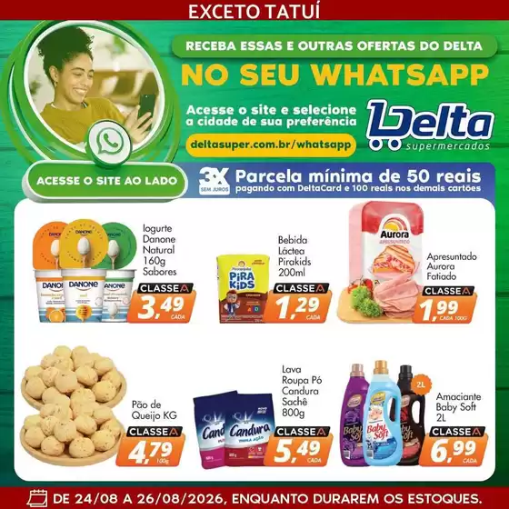 Catálogo Delta Supermercados | Encarte Delta Supermercados | 2026-08-24T00:00:00.000Z - 2026-08-26T00:00:00.000Z