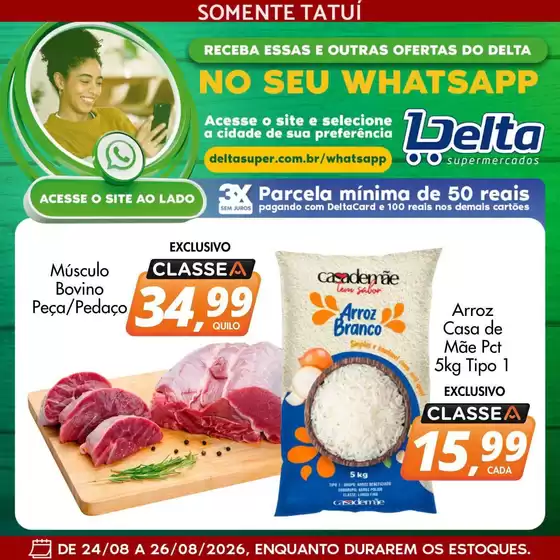 Catálogo Delta Supermercados | Descubra ofertas atraentes | 2026-08-24T00:00:00.000Z - 2026-08-26T00:00:00.000Z
