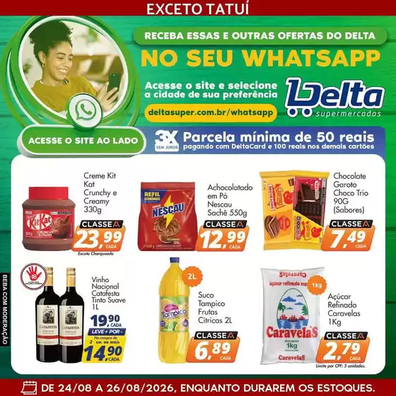 Catálogo Delta Supermercados | Ofertas exclusivas | 2026-08-24T00:00:00.000Z - 2026-08-26T00:00:00.000Z