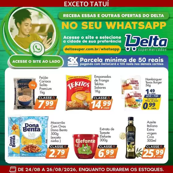 Catálogo Delta Supermercados | Ótima oferta para todos os clientes | 2026-08-24T00:00:00.000Z - 2026-08-26T00:00:00.000Z
