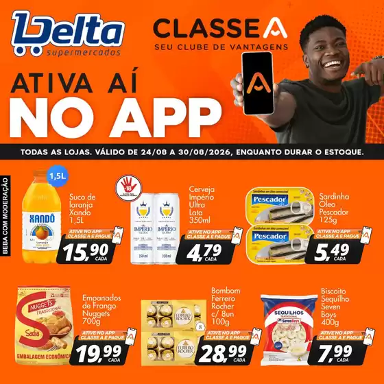 Catálogo Delta Supermercados | Ofertas exclusivas para nossos clientes | 2026-08-24T00:00:00.000Z - 2026-08-30T00:00:00.000Z