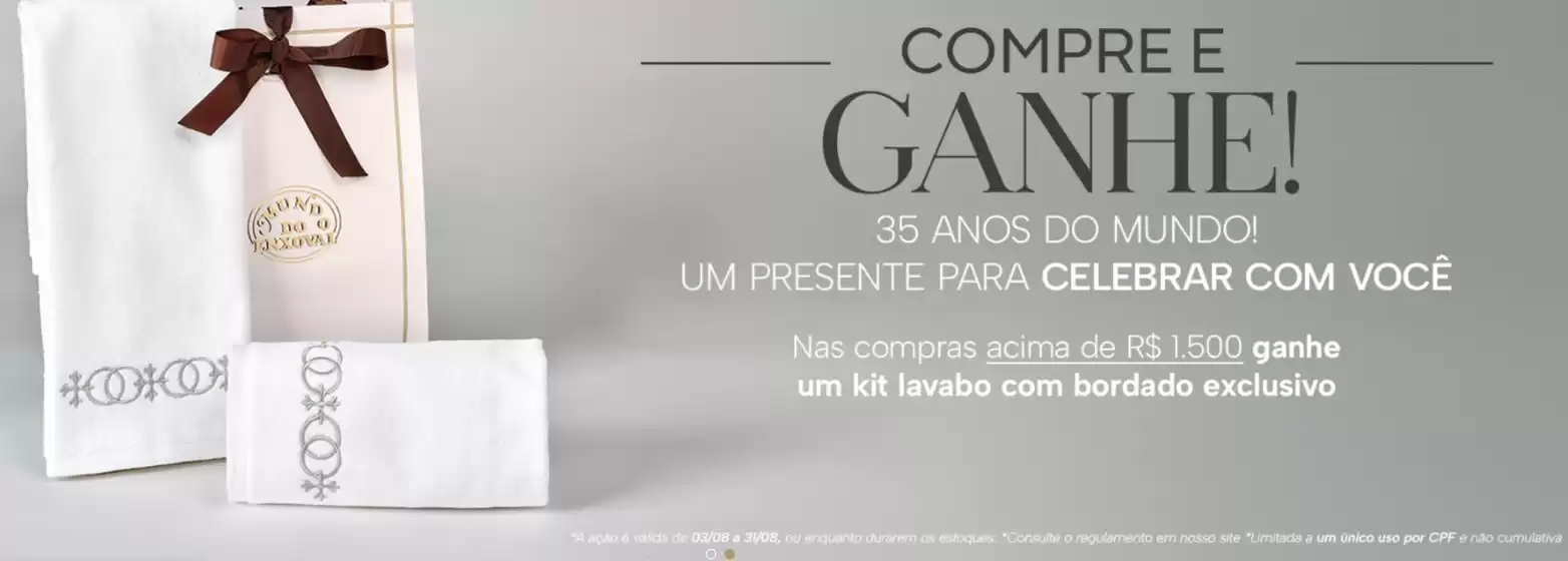 Catálogo Mundo do Enxoval | Ofertas Mundo do Enxoval | 2026-08-24T00:00:00.000Z - 2026-08-31T00:00:00.000Z