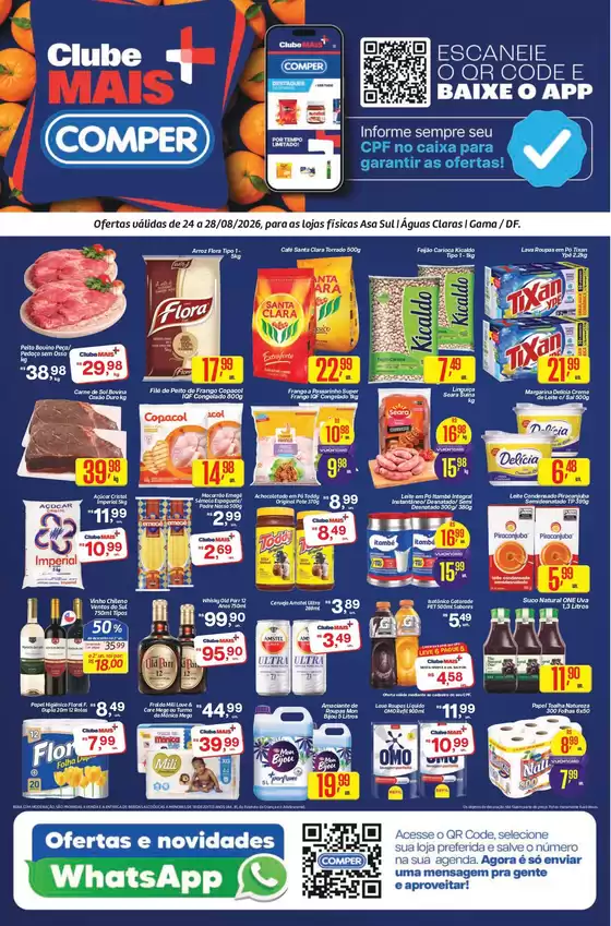 Catálogo Comper | Melhores ofertas para todos os caçadores de pechinchas | 2026-08-24T00:00:00.000Z - 2026-08-28T00:00:00.000Z