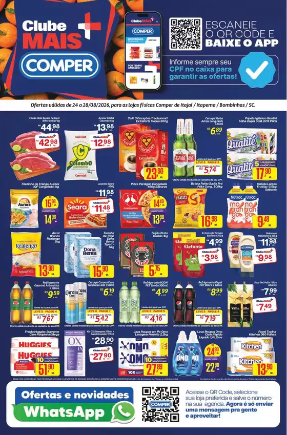 Catálogo Comper | Ofertas para caçadores de pechinchas | 2026-08-24T00:00:00.000Z - 2026-08-28T00:00:00.000Z