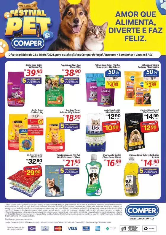 Catálogo Comper | Ótima oferta para todos os clientes | 2026-08-23T00:00:00.000Z - 2026-08-30T00:00:00.000Z