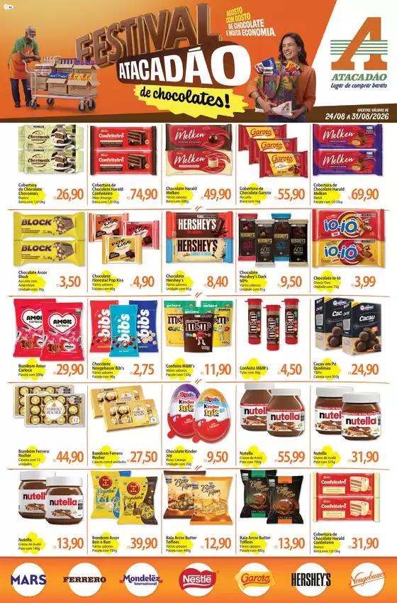 Catálogo Atacadão | Atacadão - Festival de Chocolates | 2026-08-24T00:00:00.000Z - 2026-08-31T00:00:00.000Z