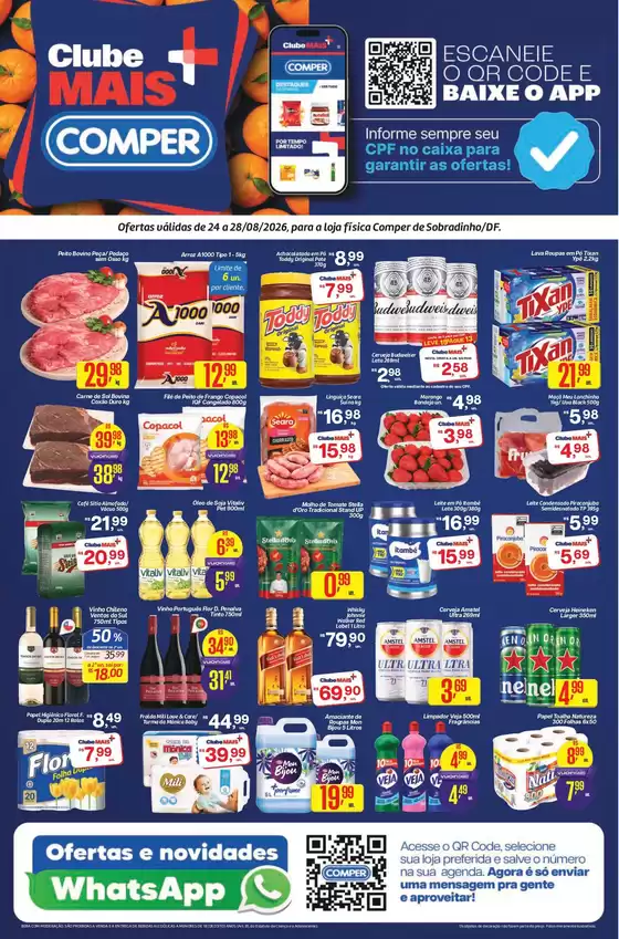Catálogo Comper | Descubra ofertas atraentes | 2026-08-24T00:00:00.000Z - 2026-08-28T00:00:00.000Z