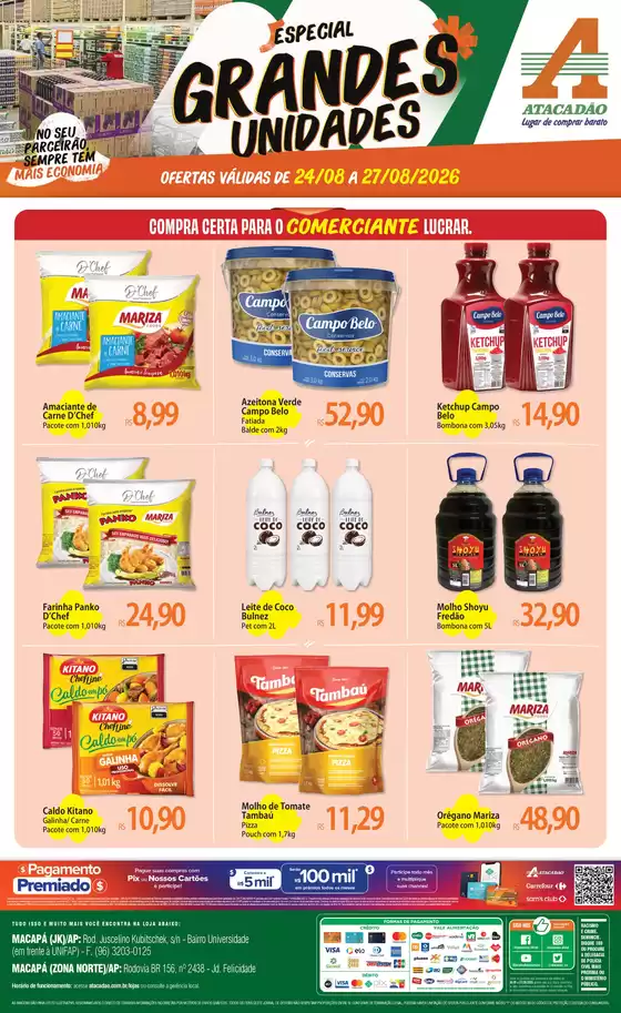 Catálogo Atacadão | Atacadão - Grandes Unidades (G.U.) | 2026-08-24T00:00:00.000Z - 2026-08-27T00:00:00.000Z