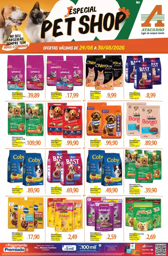 Catálogo Atacadão | Atacadão - Pet Shop | 2026-08-24T00:00:00.000Z - 2026-08-30T00:00:00.000Z