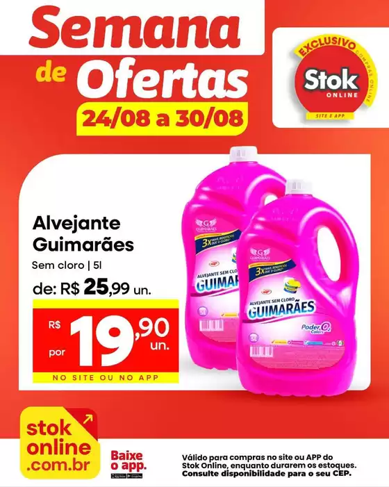 Catálogo Stok Center | Ofertas exclusivas e pechinchas | 2026-08-24T00:00:00.000Z - 2026-08-30T00:00:00.000Z
