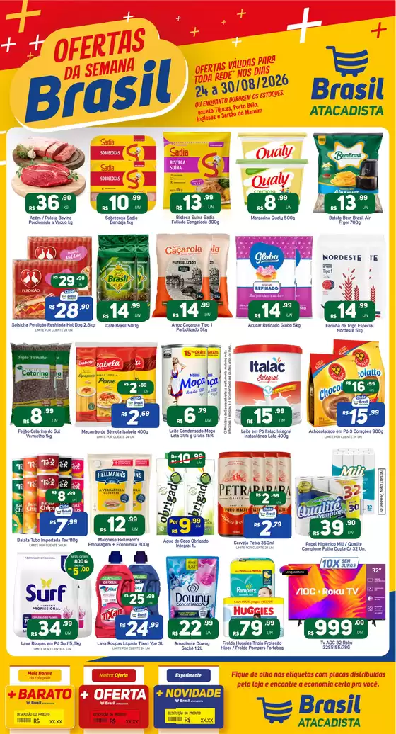 Catálogo Brasil Atacadista | Encarte Semanal Brasil Atacadista | 2026-08-23T00:00:00.000Z - 2026-08-30T00:00:00.000Z