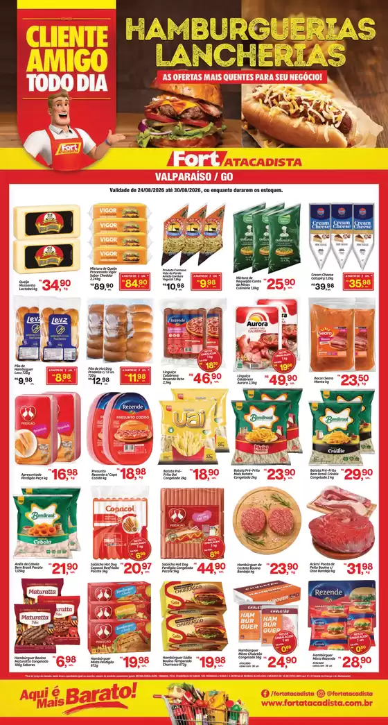 Catálogo Fort Atacadista | DF Fort Food Service Hamburgueria 24 a 30 AGO 26 VP Final | 2026-08-24T00:00:00.000Z - 2026-08-30T00:00:00.000Z