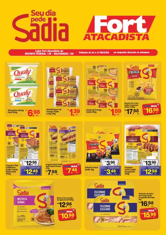 Catálogo Fort Atacadista | DF Fort BRF 24 a 31 AGO 26 | 2026-08-24T00:00:00.000Z - 2026-08-31T00:00:00.000Z