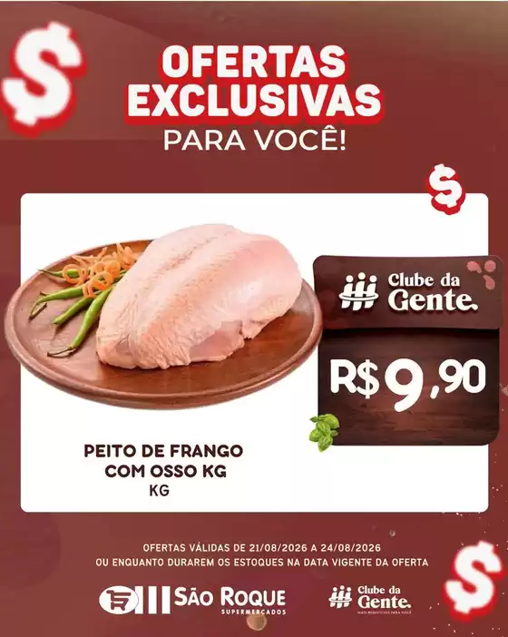 Catálogo São Roque Supermercados | Grandes descontos em produtos selecionados | 2026-08-21T00:00:00.000Z - 2026-08-24T00:00:00.000Z