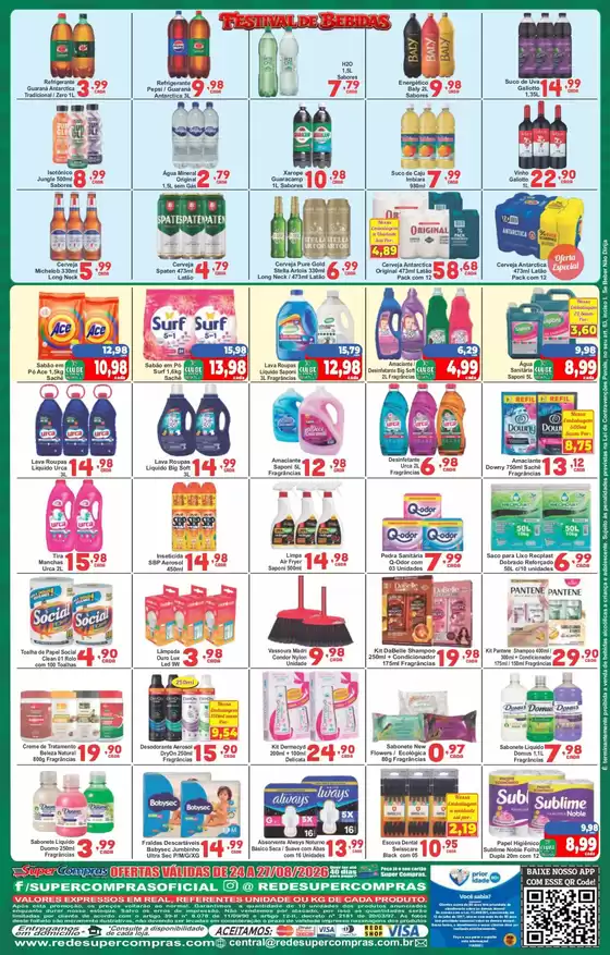 Catálogo Rede Super Compras | Encarte Rede Super Compras | 2026-08-24T00:00:00.000Z - 2026-08-27T00:00:00.000Z