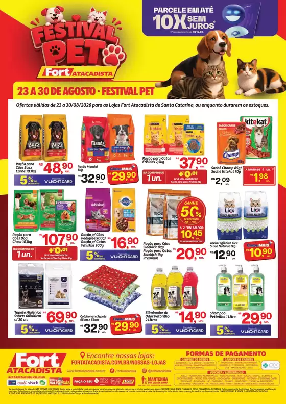 Catálogo Fort Atacadista | SC Fort PET 23 a 30 AGO 26 Regional | 2026-08-23T00:00:00.000Z - 2026-08-30T00:00:00.000Z