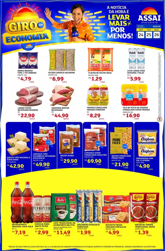 Catálogo Assaí Atacadista | Encarte Assaí Atacadista 49817-102 | 2026-08-24T00:00:00.000Z - 2026-08-26T00:00:00.000Z