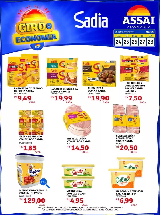 Catálogo Assaí Atacadista | Encarte Assaí Atacadista 49839-74 | 2026-08-24T00:00:00.000Z - 2026-08-28T00:00:00.000Z