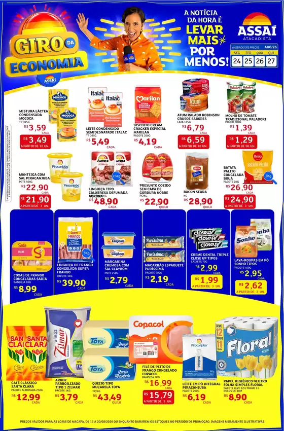 Catálogo Assaí Atacadista | Encarte Assaí Atacadista 49866-442 | 2026-08-24T00:00:00.000Z - 2026-08-27T00:00:00.000Z