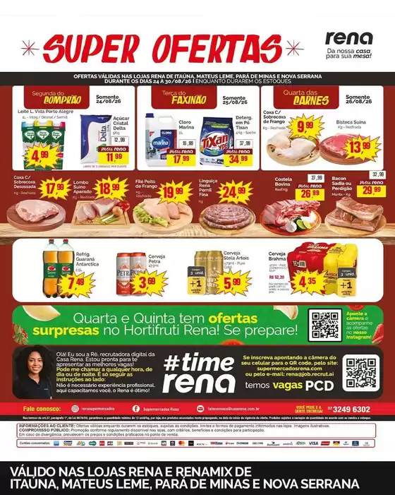 Catálogo Supermercados Rena | Ofertas especiais para você | 2026-08-24T00:00:00.000Z - 2026-08-30T00:00:00.000Z