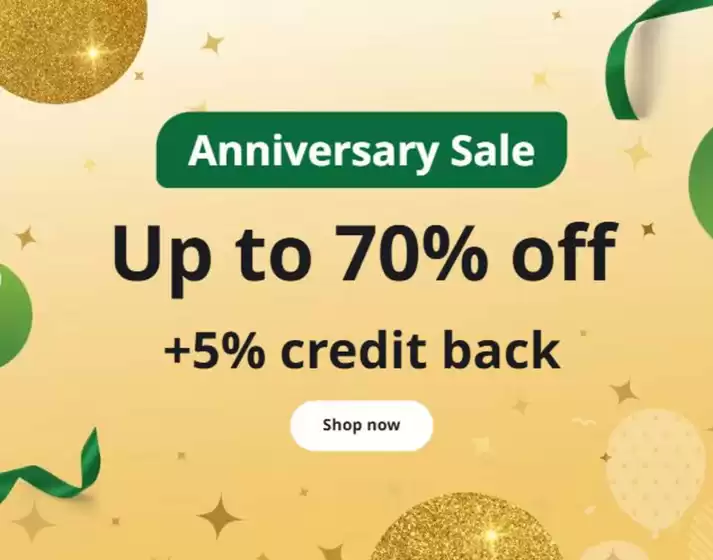 Catálogo iHerb | Anniversary sale , up to 70% off +5% credit back | 2026-08-24T00:00:00.000Z - 2026-08-26T00:00:00.000Z