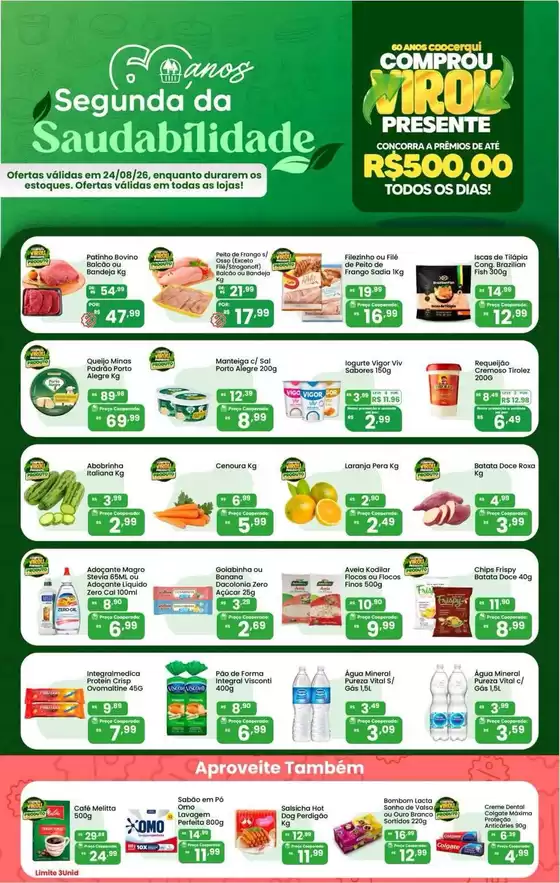 Catálogo Coocerqui | Melhores ofertas para compradores econômicos | 2026-08-24T00:00:00.000Z - 2026-08-24T00:00:00.000Z
