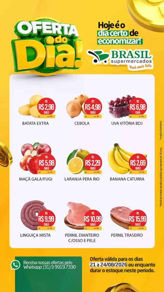 Catálogo Brasil Supermercados | Ofertas | 2026-08-24T00:00:00.000Z - 2026-08-27T00:00:00.000Z