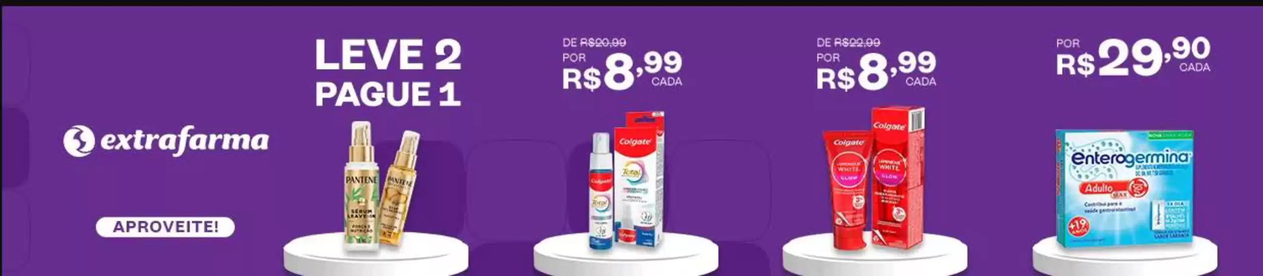 Catálogo Extrafarma | Extrafarma , leve 2 pague 1 ! | 2026-08-24T00:00:00.000Z - 2026-09-10T00:00:00.000Z