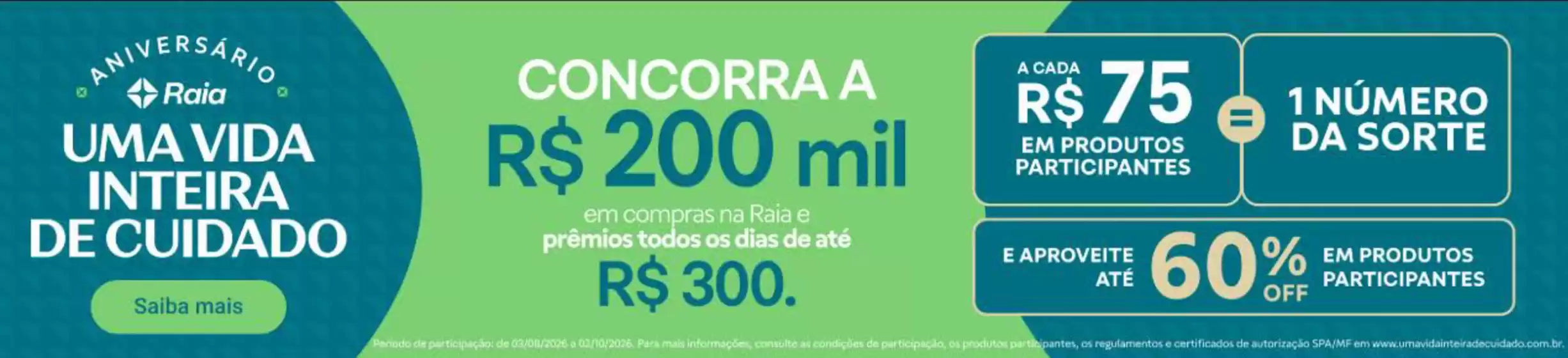 Catálogo Droga Raia | Ofertas imperdiveis ! | 2026-08-24T00:00:00.000Z - 2026-08-30T00:00:00.000Z