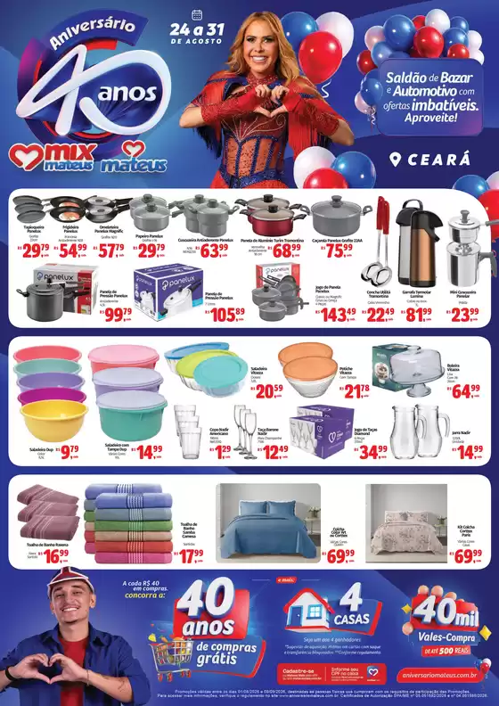 Catálogo Supermercados Mateus | Bazar automotivo de Aniversario | 2026-08-23T00:00:00.000Z - 2026-08-31T00:00:00.000Z