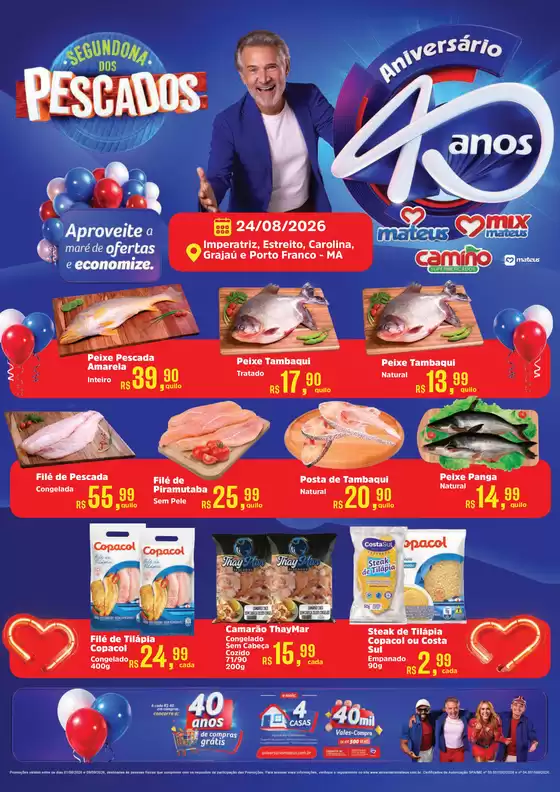 Catálogo Supermercados Mateus | Segundona dos Pescados | 2026-08-23T00:00:00.000Z - 2026-08-24T00:00:00.000Z