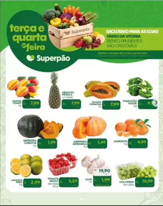 Catálogo Superpão | Ofertas | 2026-08-25T00:00:00.000Z - 2026-08-26T00:00:00.000Z