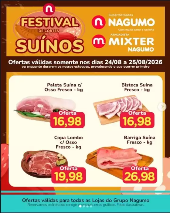 Catálogo Nagumo | Ofertas exclusivas | 2026-08-25T00:00:00.000Z - 2026-08-25T00:00:00.000Z