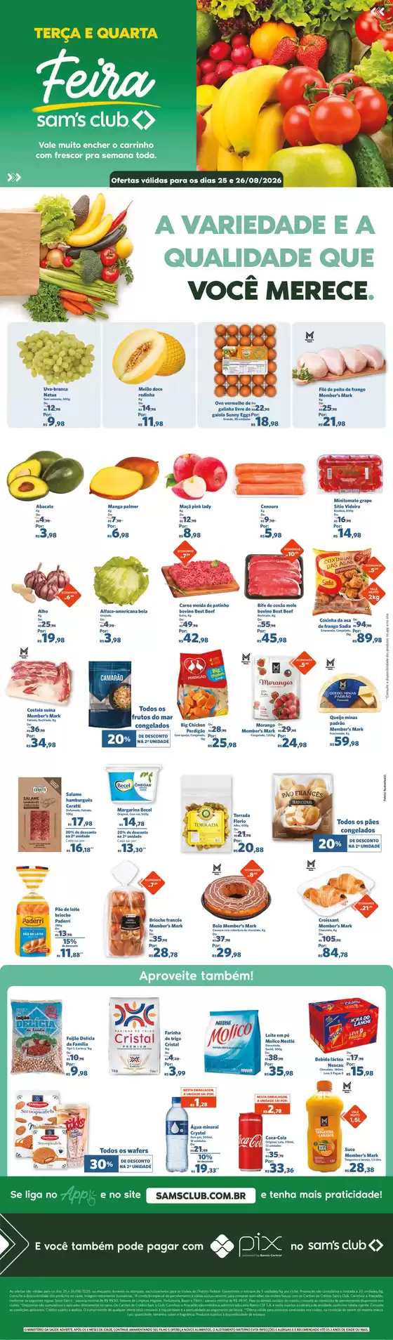 Catálogo Sam's Club em Altônia | OFERTAS FEIRA | 2026-08-25T00:00:00.000Z - 2026-08-26T00:00:00.000Z