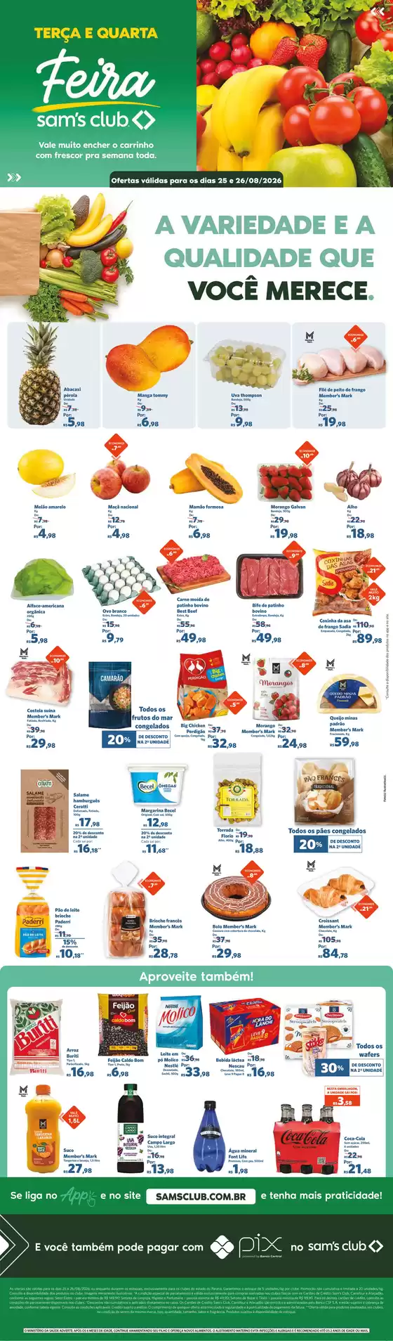 Catálogo Sam's Club em Altônia | Ofertas exclusivas para nossos clientes | 2026-08-25T00:00:00.000Z - 2026-08-26T00:00:00.000Z