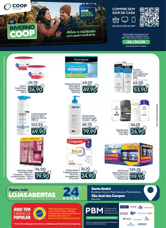 Catálogo Coop | Coop Inverno Drogaria 24 A 30.08 EXTERNAS ABCDMR E SJC | 2026-08-24T00:00:00.000Z - 2026-08-30T00:00:00.000Z