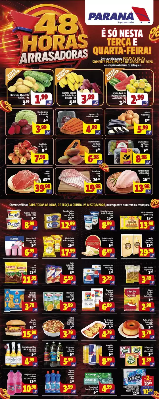 Catálogo Paraná Supermercados | Novas ofertas para descobrir | 2026-08-25T00:00:00.000Z - 2026-08-26T00:00:00.000Z