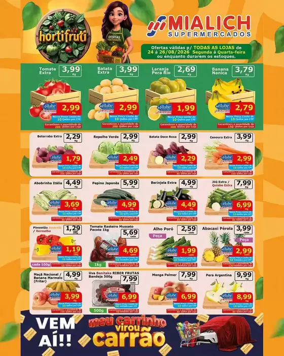 Catálogo Mialich Supermercados | Ofertas especiais atraentes para todos | 2026-08-24T00:00:00.000Z - 2026-08-26T00:00:00.000Z
