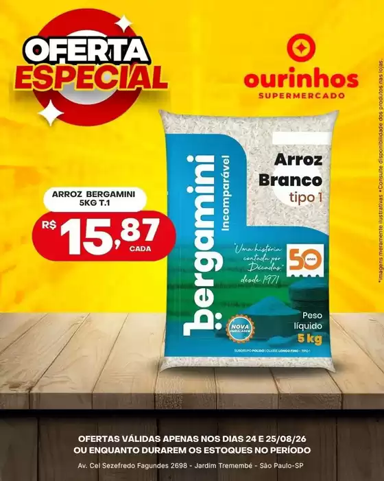 Catálogo Ourinhos Hipermercado | Descontos e promoções | 2026-08-24T00:00:00.000Z - 2026-08-25T00:00:00.000Z