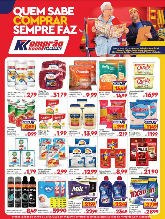 Catálogo Komprão Atacadista | Encarte Komprão Atacadista | 2026-08-24T00:00:00.000Z - 2026-08-28T00:00:00.000Z