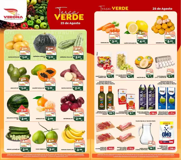 Catálogo Verona Supermercados | Encarte Verona Supermercados | 2026-08-25T00:00:00.000Z - 2026-08-25T00:00:00.000Z