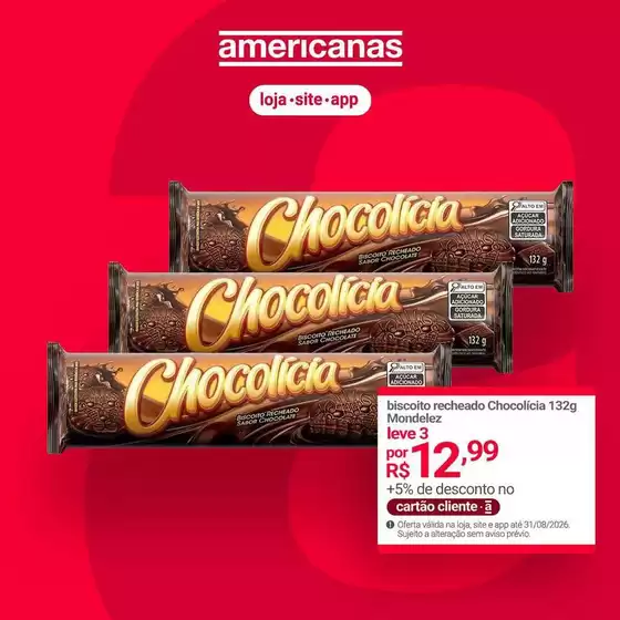 Catálogo Lojas Americanas em Paço do Lumiar | Melhores ofertas para todos os caçadores de pechinchas | 2026-08-25T00:00:00.000Z - 2026-08-31T00:00:00.000Z