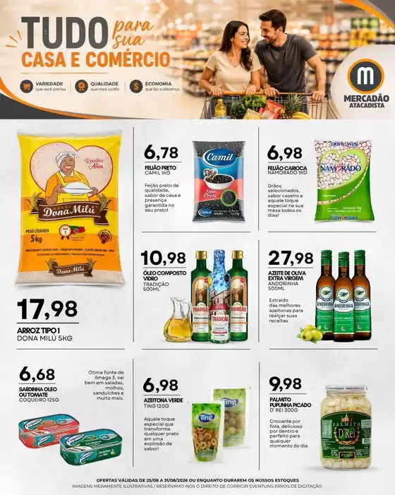 Catálogo Mercadão Atacadista em Praia Grande | Ofertas para caçadores de pechinchas | 2026-08-25T00:00:00.000Z - 2026-08-31T00:00:00.000Z