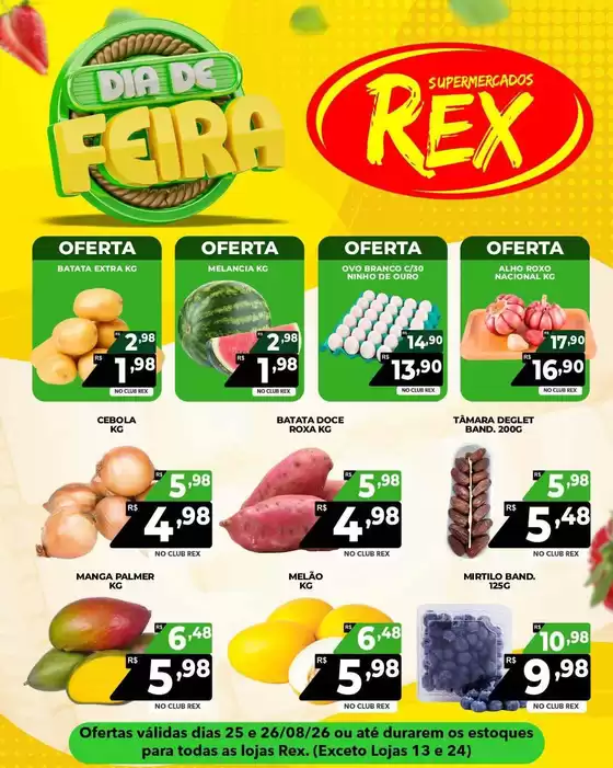 Catálogo Supermercados Rex | Ofertas exclusivas e pechinchas | 2026-08-25T00:00:00.000Z - 2026-08-26T00:00:00.000Z