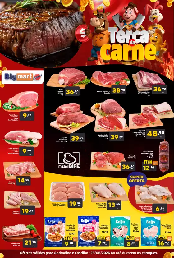 Catálogo Bigmart | Terça do Açougue Aproveite os melhores cortes da cidade | 2026-08-25T00:00:00.000Z - 2026-08-25T00:00:00.000Z