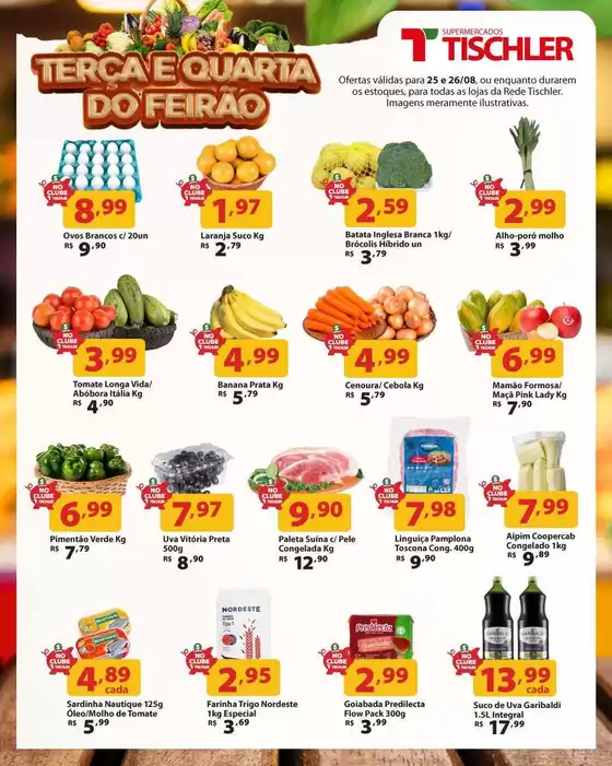 Catálogo Supermercados Tischler | Melhores ofertas para todos os clientes | 2026-08-25T00:00:00.000Z - 2026-08-26T00:00:00.000Z